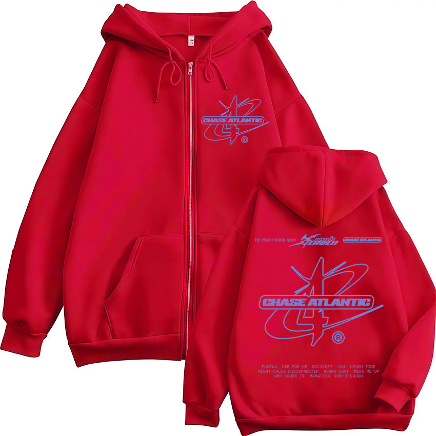Rock Band Chase Atlantic Lost  - огляд і ціна Mens Fashion Zip Up Hoodies