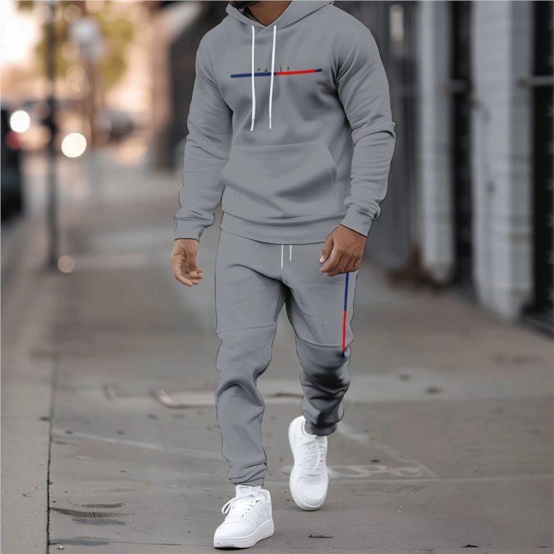 Men's Tracksuit Hoodies Trouse - огляд і ціна Mens Fashion Clothes