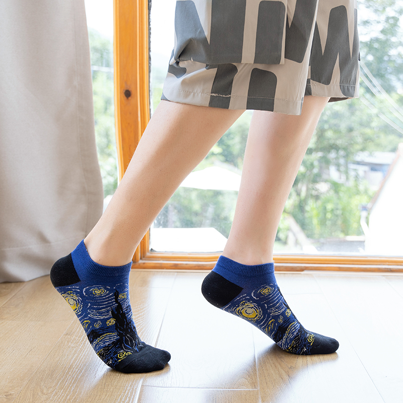 1/5 Pairs Combed Cotton Ankle  - огляд і ціна Socks Ankle Men